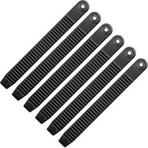 6Pcs/10Pcs Snowboard Ankle Ladder Strap Binding-7.9 x 0.8 Inch Snowboard Binding Ladder Straps-Snowboard Ladder Strap Binding Replacement