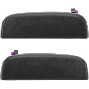 The Lord of the Tools 2Pcs Car Front and Rear Outer Door Handle Knob Replacement Compatible with Suzuki A-Star 2008-2014 Car Exterior Door Handle Black