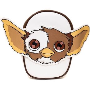 Warner Bros. Horror Movies Bag, Crossbody, Gremlins Gizmo Smiling Face Applique, Vegan Leather