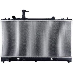 KAX Radiator, CU2673 OE Style Bolt-On Aluminum Core Radiator Replacement M-azda 6 2003-20082.3L, 28-5/8“W, 14-7/8“H, 1-1/4“Inlet, 1-1/4 “Outlet