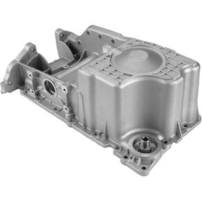 A-Premium Engine Oil Pan Sump with Drain Plug Compatible with Chrysler 300 2008-2010 & Dodge Charger 2008-2010, Magnum 2008, 3.5L Petrol, AWD