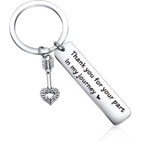 School Counselor Thank You Keychain Doctor Keychain Caregiver Keychain Coworker Gift Counselor Doctor Appreciation Gift
