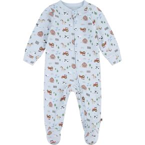 HUGGIES Unisex Baby Printed Footed Coverall
