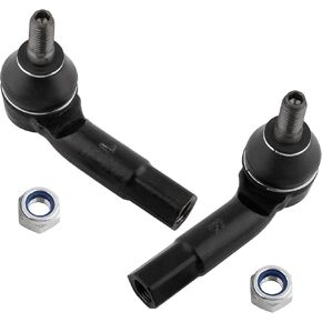 BOXI 2pcs Front Outer Tie Rod End Links Fit for Volkswagen Beetle 1998-2010/Golf 1999-2005/Golf 2006/Golf City 2007-2010/for Jetta 1999-2004/for Jetta 2005-2006/for Jetta City 2007-2009 |ES3525 ES3524