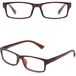 Rectangle Fake Glasses Blue Light Glasses Non Prescription Fashion Eyewear for Women Y2K Accessory