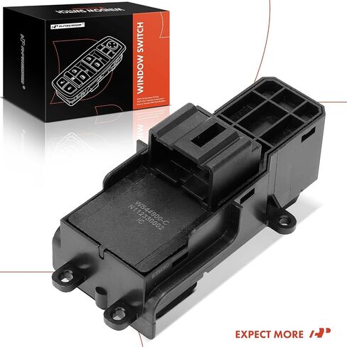 مفتاح نافذة الطاقة A-Premium متوافق مع Honda CR-V 2007 2008 2009، جانب الركاب الأمامي الأيمن، استبدال # 35760SWAA01 in Saudi Arabia