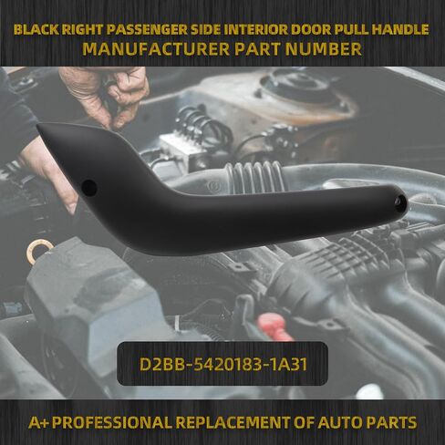 Dasbecan Left Driver Side Interior Door Pull Handle Replacement for Ford Fiesta 2011-2020 Only Fit for Power Window Relaces# D2BB-5420183-1A31 Black in Saudi Arabia