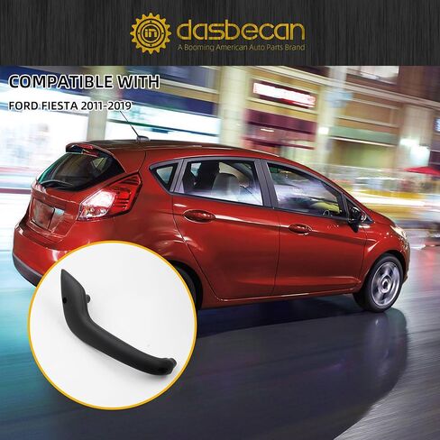 Dasbecan Left Driver Side Interior Door Pull Handle Replacement for Ford Fiesta 2011-2020 Only Fit for Power Window Relaces# D2BB-5420183-1A31 Black in Saudi Arabia
