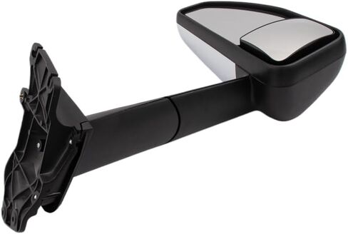 For NEW Peterbilt 579 2022-2024 Door Mirror Assembly Heated Defrost Motorized with Chrome back cover Driver Side/Left Side LH in Saudi Arabia
