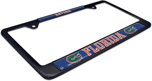 Black Metal License Plate Frame - Second Generation - Mascot Version (Baylor) in Saudi Arabia