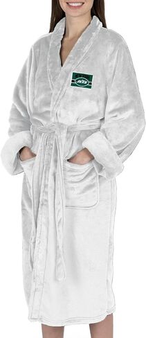 Northwest NFL Kansas City Chiefs Silk Touch Bath Robe, Small/Medium, Rollout Charcoal in Saudi Arabia