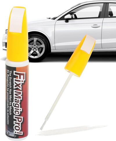 RACOONA Touch Up Paint Pen,2 in 1 Car Paint Scratch Repair,Car Scratch Remover for Deep Scratches,Car Accessories Car Paint Pen,Automotive Touch Up Paint Pen,Car Paint Touch Up for Car Scratch (Yellow) in Saudi Arabia