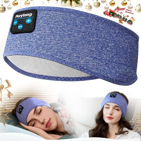 Sleep Headphones Headband, Wireless Sleeping Earbuds Earphones Sweat Resistant with Ultra-Thin HD Stereo Speaker, Bluetooth 5.2 for Workout Running Cool Gadgets Unique Gifts for Men Women in Kuwait