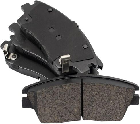 TRQ Front and Rear Brake Pad & Rotor Kit Brake Chemical Kit Brake Pads Brake Rotor Ceramic Compatible with 2013-2019 Nissan Sentra in Saudi Arabia