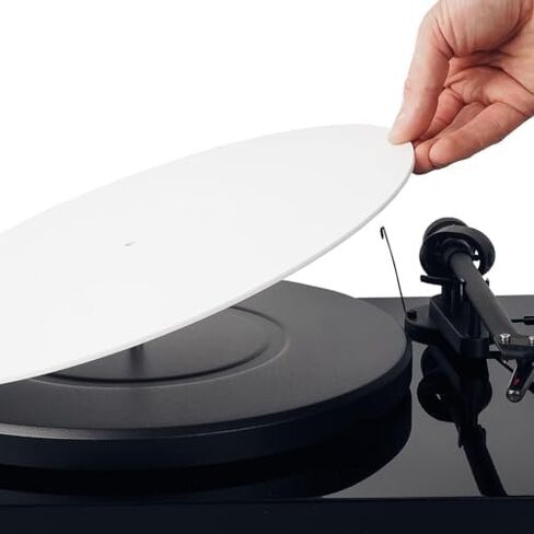 Turntable Mat, Acrylic 12 Inch Reduce Static Dust Noise Record Player Slipmat Platter Slip Mats, for 12 Inch Record Player (1) in Saudi Arabia