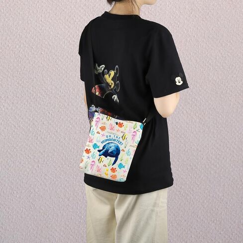 Funny Manatee Crossbody Bag Manatee Lover Bag Manatee Mom Gift Sea Cow Gift Sea Animal Gift in Kuwait