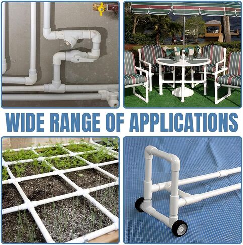 20-حزمة 1/2 بوصة المحملة تركيب PVC 3 طريقة الأثاث الصف الأنابيب الكوع موصل DIY بها بنفسك PVC الجرف تجهيزات أنابيب الدفيئة in Kuwait