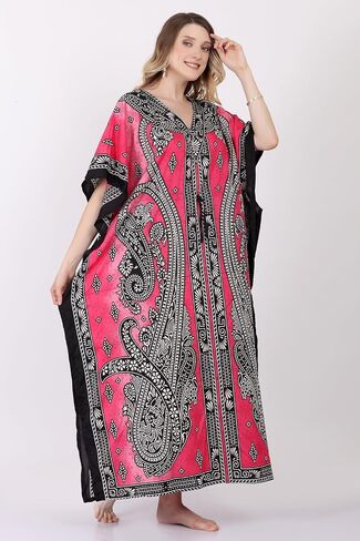 السيدات القفطان تونك كيمونو ماكسي المرأة Dashiki القفطان الأفريقي حجم كبير صالة الفتيات كيمونو in Saudi Arabia