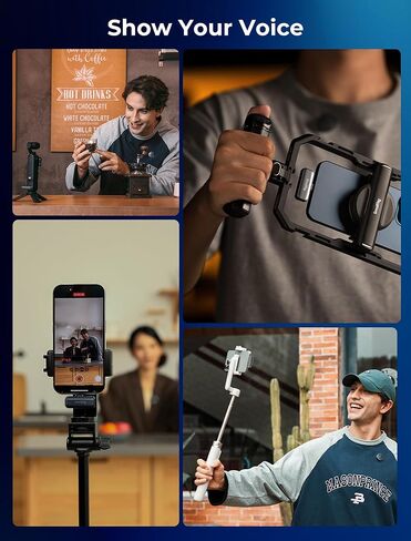 SMALLRIG S60 Wireless Microphone (White/USB-C Version) 4706 in Saudi Arabia