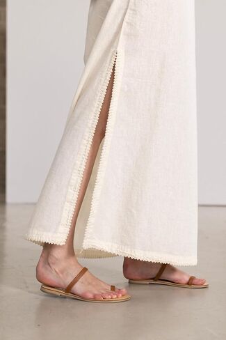 Gottex Beach Life Resort Bandeau Strapless Maxi Dress with Top Stitch Stylish Elegant and Versatile Swimsuit Women Coverup in Kuwait