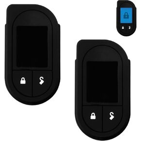 Remote Case, 2Pack Silicon Resin Protection Cover for Viper Soft Car Fob Cover Keyless Entry Key Shell The Two Road Safety System Replacement Shell Case for 7351V 7752V 7756V 5706 4706 (Same)