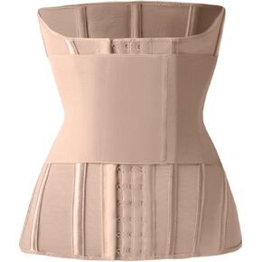 SHAPSHE Waist Trainer for Women Tummy Control Workout Waist Cincher Corset Shapewear Girdle Body Shaper