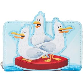 Loungefly Disney Finding Nemo Seagulls Mine Mine Mine Zip Around Wallet