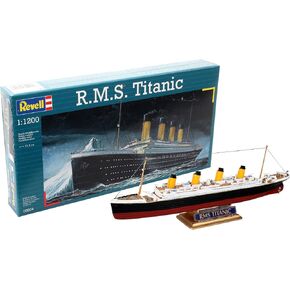 Revell of Germany 05210 RMS Titanic Plastic Model Kit, Brown