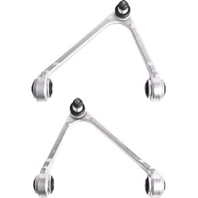 2PCS Front Upper Control Arm and Ball Joint Assembly Compatible with 2002-2005 Ford Thunderbird 2004-2009 Jaguar XJ8 2000-2006 Lincoln LS All Trim Levels K621665 K621666