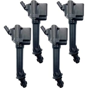 IGNITION COIL UF821 UF-821 55578392 55569253 H6T15371ZC 1208109 H6T15371ZC SET OF 4 COMPATIBLE WITH BUICK CASCADA CHEVROLET MALIBU 1.6T 1.8 HYBRID L4