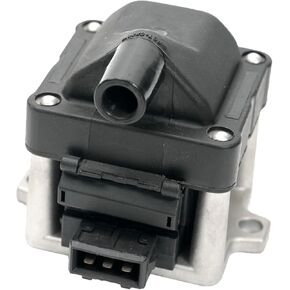 Ignition Coil Pack UF364 6N0905104 Set of 1 Compatible With Volkswagen Transporter Sedan Passat Jetta Panel Fox Eurovan Eurovan Derby Combi Cabriolet Cabrio 1.6 1.8 2.0 2.5 L4 L5