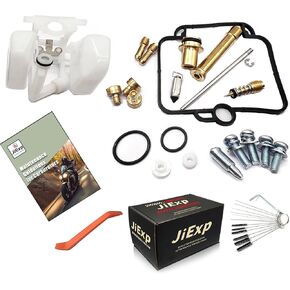 [JiExp]For Suzuki 1990~95 Version DR250/DR250S Series Motorcycle Carburetor Repair Kit with Needle-Jet and Valve-Float