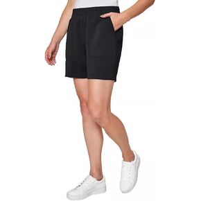 Mondetta Womens Midweight Scuba High Rise Short