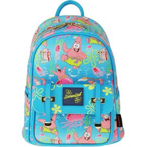 SpongeBob 11" Faux Leather Mini Backpack Featuring Patrick - A21344