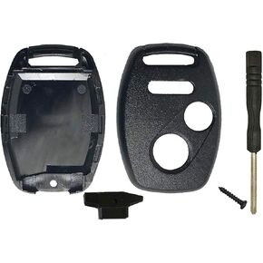 Replacement Key Fob Shell Case Fit for Honda 2010-2011 Accord Crosstour 2006-2011 Civic 2007-2013 CR-V 2011-2015 CR-Z 2009-2013 Fit 2011-2014 Odyssey Key Fob Cover