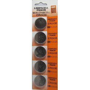 CR2430 Lithium Batteries (1 Pack of 5)