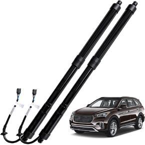1Pair Power Lift Support Shock Strut Compatible with Hyundai Santa Fe 2013 2014 2015 2016 2017 2018 2019,Rear Tailgate Left Side & Rear Tailgate Right Side,Replace # 81771B8100(L) 81780B8100(R)