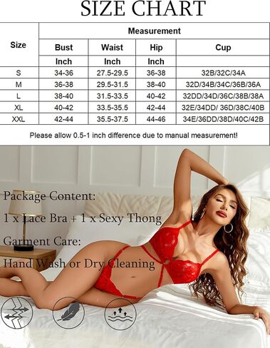 Avidlove مجموعات الملابس الداخلية للمرأة مثير الدانتيل الصدرية واللباس الداخلي مجموعة الدانتيل الصدرية مع ثونغ 2 قطعة الملابس الداخلية بيبي دول in Kuwait