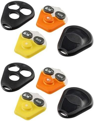 Key Fob Keyless Entry Remote Shell Case & Pad fits Viper EZSDEI474V - 4 Button in Saudi Arabia