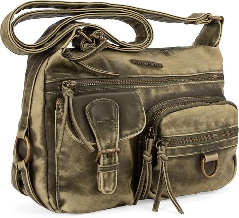 Montana West Crossbody Bags for Women Shoulder Bag Multi Pockets Messenger Bag Purses and Handbags in Saudi Arabia