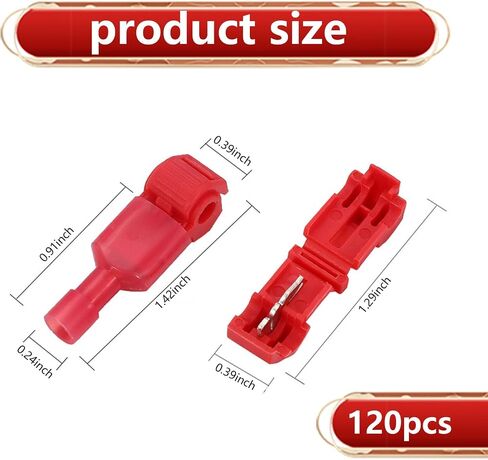 240 PCS Car Quick Splice Wire Terminals for 0.5-4MM Line, Nylon Vehicle Terminal Connectors, Universal Waterproof Automotive Terminals Assortment Kit for Trucks SUVs Cars (Multicolored) in Saudi Arabia