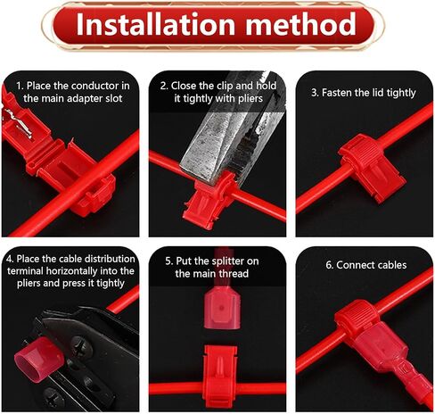 240 PCS Car Quick Splice Wire Terminals for 0.5-4MM Line, Nylon Vehicle Terminal Connectors, Universal Waterproof Automotive Terminals Assortment Kit for Trucks SUVs Cars (Multicolored) in Saudi Arabia