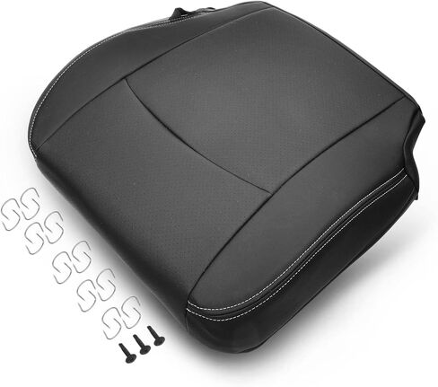 A-Premium Dark Gray Seat Bottom Cover Compatible with Dodge Ram 1500 Ram 2500 Ram 3500 2009-2010 Ram 1500 2500 3500 2011-2012 Front Driver Side in Saudi Arabia