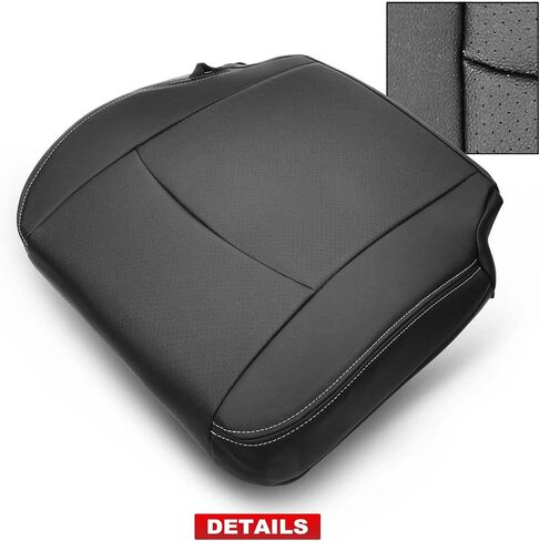 A-Premium Dark Gray Seat Bottom Cover Compatible with Dodge Ram 1500 Ram 2500 Ram 3500 2009-2010 Ram 1500 2500 3500 2011-2012 Front Driver Side in Saudi Arabia