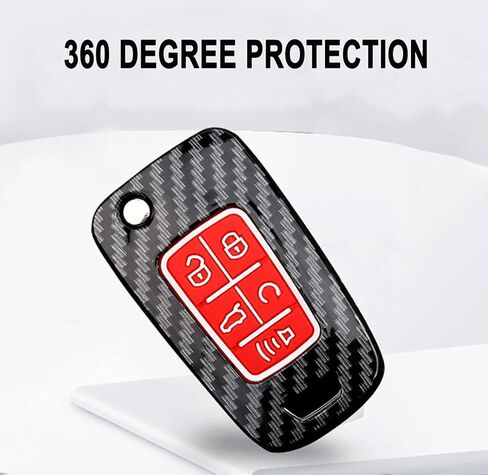 Key Fob Cover Fit for Chevy Camaro Cruze Limited Equinox Impala Limited Malibu Limited Sonic in Kuwait