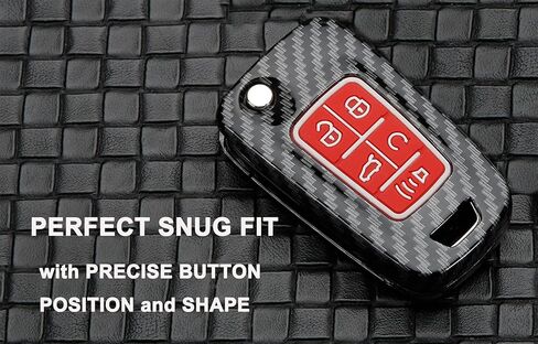 Key Fob Cover Fit for Chevy Camaro Cruze Limited Equinox Impala Limited Malibu Limited Sonic in Kuwait