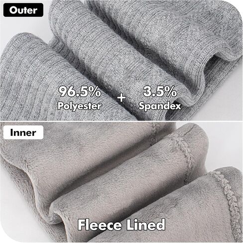 Looching Toddler Girls Fleece Lined Leggings Baby Winter Warm Cotton Thick Thermal Velvet Knit Tights Pants for 2-5T Kids in Saudi Arabia