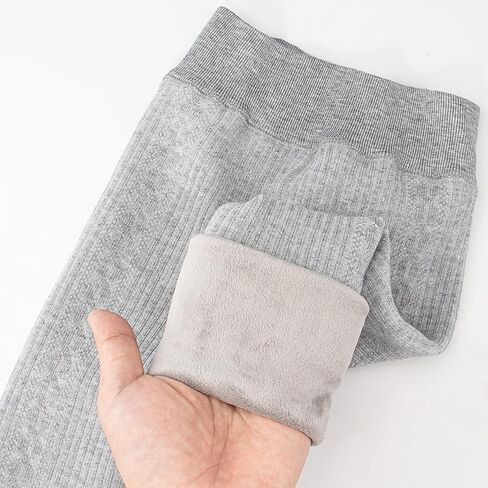 Looching Toddler Girls Fleece Lined Leggings Baby Winter Warm Cotton Thick Thermal Velvet Knit Tights Pants for 2-5T Kids in Saudi Arabia