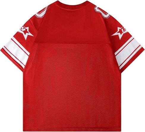 SOLY HUX Men's Graphic Jersey T-Shirts V Neck Racing Print Casual Tees Streetwear Summer Top Tshirt in Kuwait