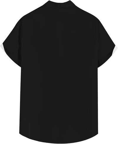 Men's St Patricks Day Shirt Funny Green Clover Saint Pattys Day Shirts Short Sleeve Button Down Shirt in Kuwait